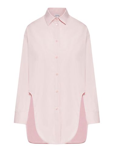 ASYMMETRIC COTTON SHIRT - Woman - Loewe - Modalova