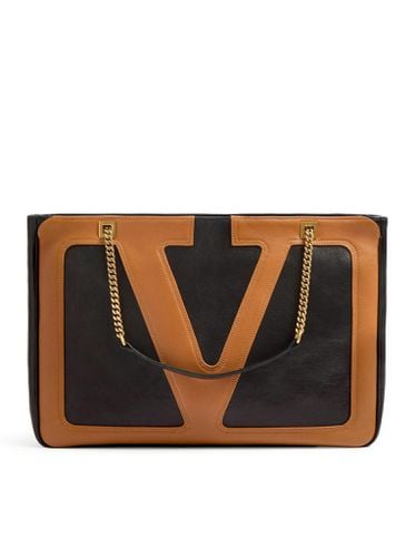 VIVA SUPERSTAR MEDIUM NAPPA LEATHER SHOPPING BAG - Woman - Valentino Garavani - Modalova