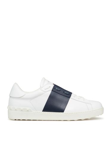 CALFSKIN OPEN SNEAKER - Man - Valentino Garavani - Modalova