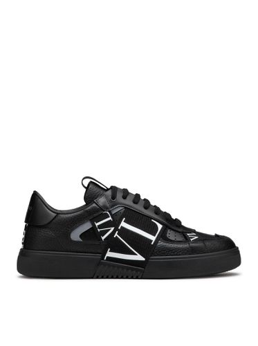 LOW-TOP CALFSKIN VL7N SNEAKER WITH BANDS - Man - Valentino Garavani - Modalova