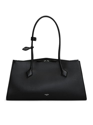 LE TECKEL TOTE BAG IN SHINY GRAINED CALFSKIN - Woman - Alaia - Modalova