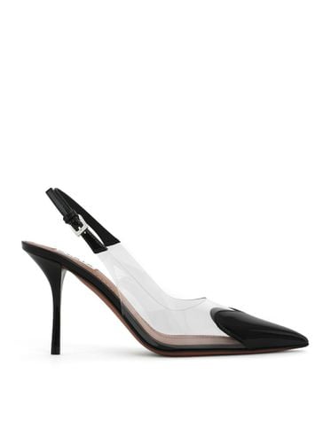 LE CŒUR SLINGBACKS IN PATENT CALFSKIN - Woman - Alaia - Modalova