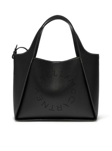 LOGO SHOULDER BAG IN KNIT ALTER MAT - Woman - Stella Mccartney - Modalova