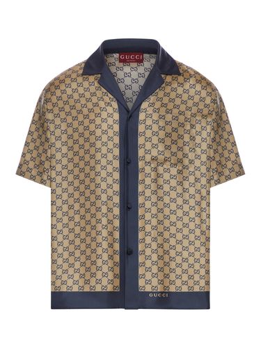 PRINTED SILK SHIRT - Gucci - Man - Gucci - Modalova