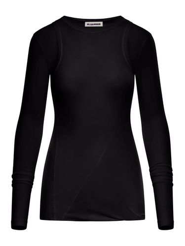 MULTILAYER COTTON T-SHIRT - Woman - Jil Sander - Modalova