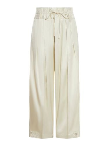 SILK BLEND TROUSERS - Woman - Jil Sander - Modalova