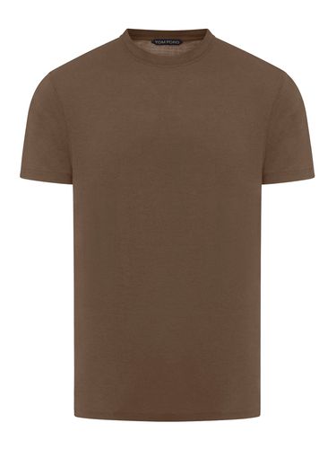 COTTON AND LYOCELL T-SHIRT - Man - Tom Ford - Modalova