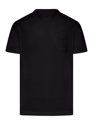 COTTON T-SHIRT WITH SIDE ZIPPERS - Man - Sacai - Modalova