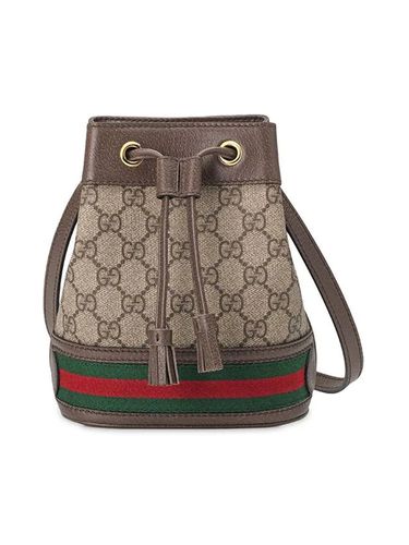 OPHIDIA MINI BUCKET BAG IN GG - Woman - Gucci - Modalova