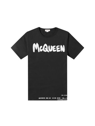 ALEXANDER GRAFITTI LOGO TEE - - Man - Mcqueen - Modalova