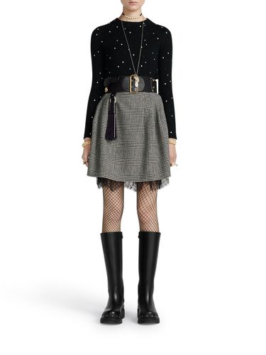 SHORT SKIRT WITH PLEATIONS - - Woman - Christian Dior - Modalova
