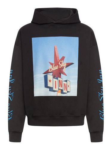 Hooded sweatshirt with print - - Man - Blue Sky Inn - Modalova