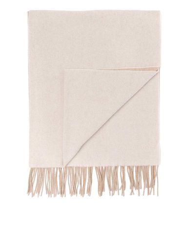 FRINGED WOOL SCARF - Ganni - Woman - Ganni - Modalova