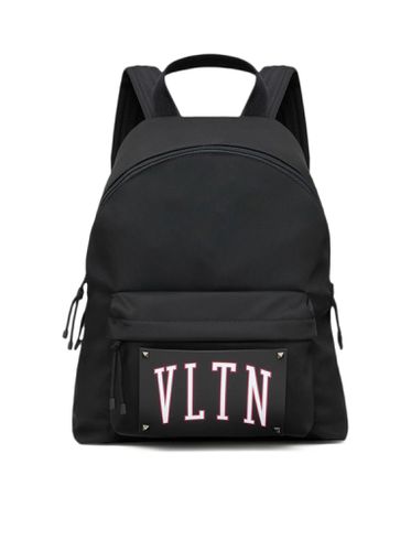 Logo-patch backpack - - Man - Valentino Garavani - Modalova