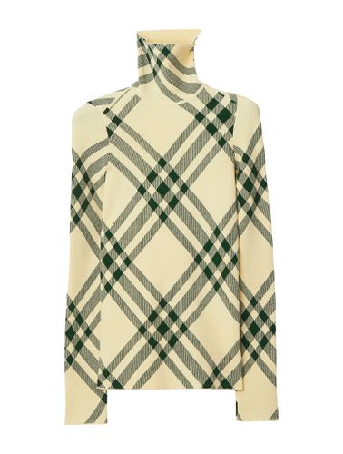 Checked sweater - Burberry - Woman - Burberry - Modalova