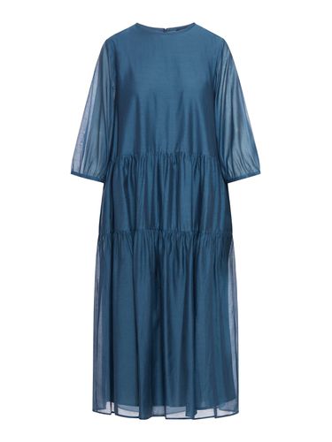 Cotton and silk voile dress - - Woman - Smaxmara - Modalova