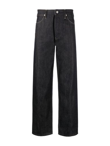 STRAIGHT COTTON JEANS - Man - Jil Sander - Modalova