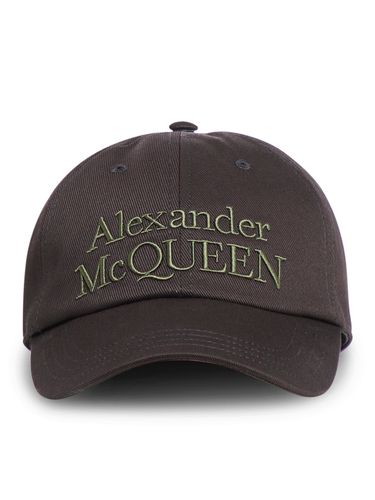Embroidered logo baseball cap - - Man - Mcqueen - Modalova
