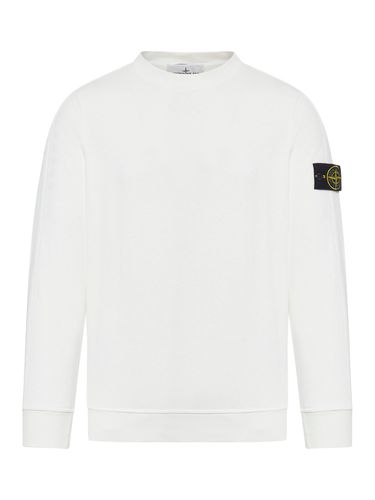 Sweatshirt with logo patch - - Man - Stone Island - Modalova