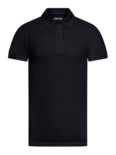 COTTON POLO SHIRT - Tom Ford - Man - Tom Ford - Modalova