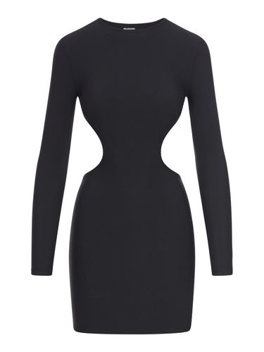 Cut-out long-sleeved minidress - - Woman - Balenciaga - Modalova