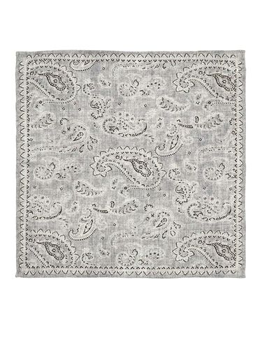 Bandana-print silk scarf - - Man - Brunello Cucinelli - Modalova