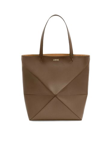 PUZZLE FOLD TOTE XL BAG IN POLISHED CALFSKIN - Woman - Loewe - Modalova