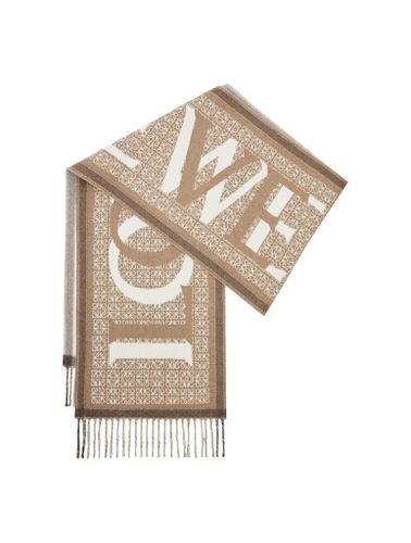 Love scarf in wool and cashmere - - Man - Loewe - Modalova
