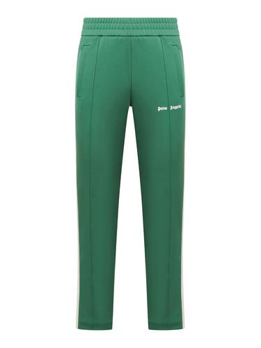 NEW CLASSIC TRACK PANTS BLACK WHITE - - Man - Palm Angels - Modalova