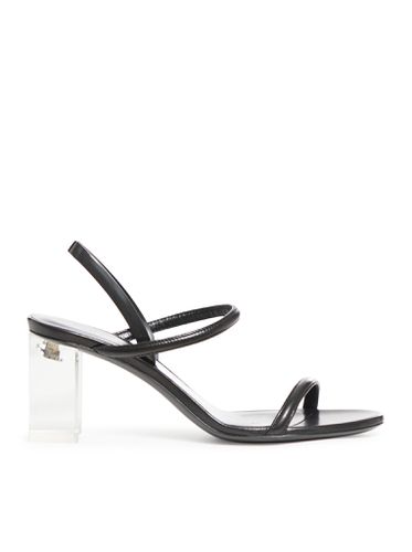Nappa heeled sandals - - Woman - Giorgio Armani - Modalova