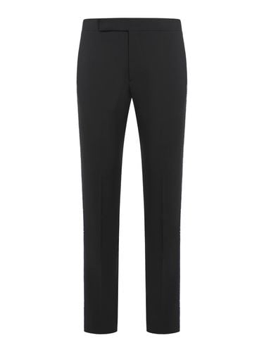 TAILORED TROUSERS WITH CRYSTALS - Man - Giorgio Armani - Modalova