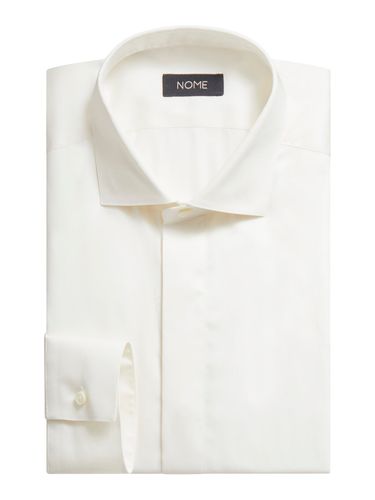 Cotton satin shirt - - Man - Nome X Xacus - Modalova