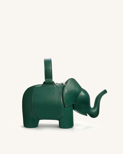 Claire Elephant Shaped Handbag - Green - JW PEI - Modalova