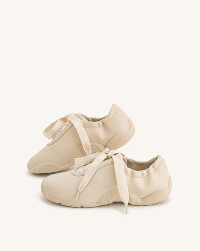 Flavia Ballerina Sneakers - Apricot - JW PEI - Modalova