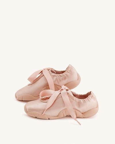 Flavia Ballerina Sneakers - Pink - JW PEI - Modalova