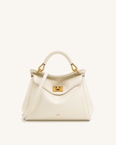 Lucia Classic Top Handbag - White - JW PEI - Modalova