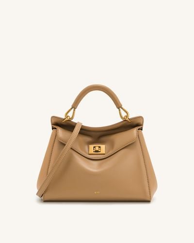 Lucia Classic Top Handbag - Brown - JW PEI - Modalova