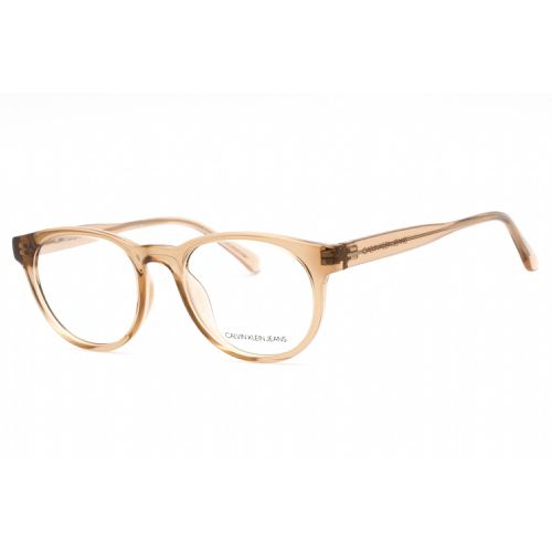 Women's Eyeglasses - Crystal Taupe Round Shape Frame / CKJ19506 273 - Calvin Klein Jeans - Modalova