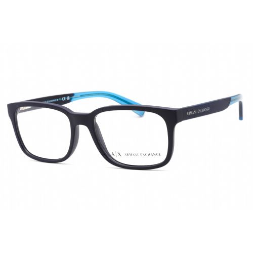 Men's Eyeglasses - Blue Rectangular Frame Clear Lens / AX3029 8183 - Armani Exchange - Modalova