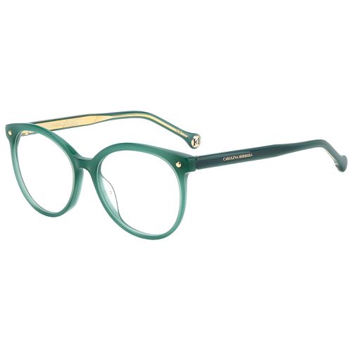 Women's Eyeglasses - Green Acetate Frame Demo Lens / HER 0083 01ED - Carolina Herrera - Modalova