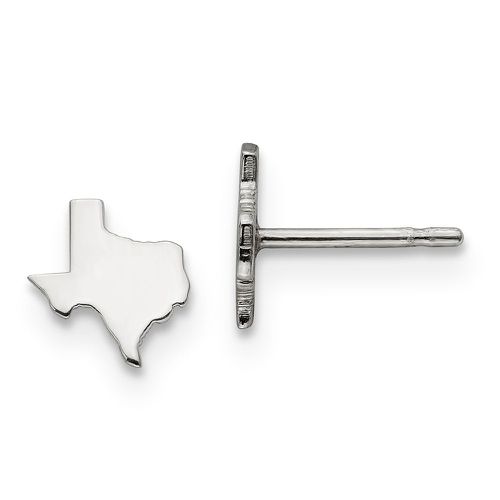 K White Gold TX Small State Earring - Jewelry - Modalova