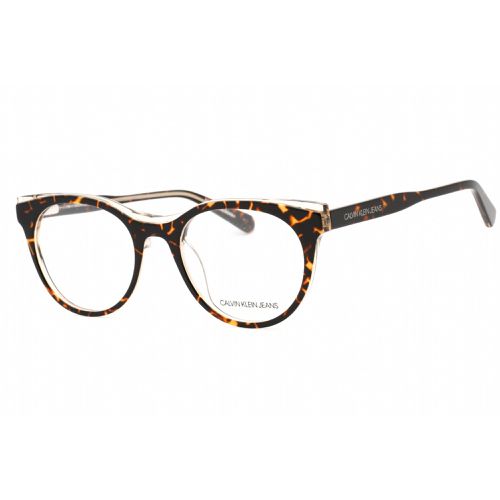 Women's Eyeglasses - Tortoise/Crystal Blush Frame / CKJ19511 236 - Calvin Klein Jeans - Modalova