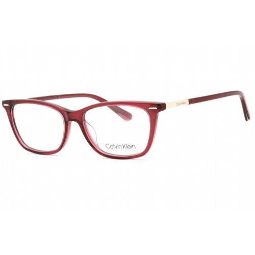 Women's Eyeglasses - Burgundy Rectangular Full Rim Frame / CK22506 605 - Calvin Klein - Modalova
