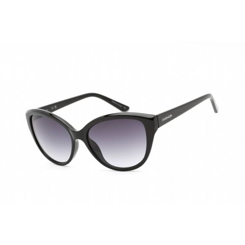 Women's Sunglasses - Black Cat Eye Full Rim Frame / CK19536S 001 - Calvin Klein Retail - Modalova