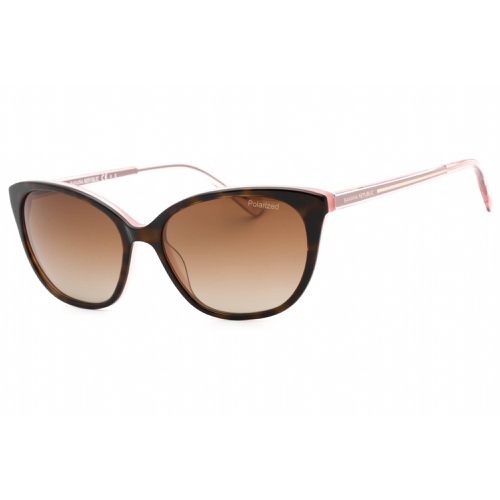 Women's Sunglasses - Brown Havana Pink Full Rim / BR 2001/S 0S0R LA - Banana Republic - Modalova