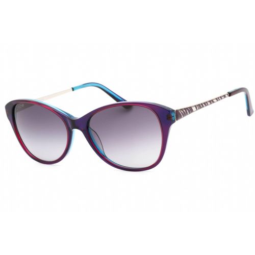 Women's Sunglasses - Plum Full Rim Cat Eye Fixed Nose Pads Frame / BB7178 505 - Bebe - Modalova