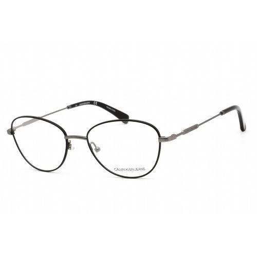 Unisex Eyeglasses - Satin Black Frame Clear Lens / CKJ20103 001 - Calvin Klein Jeans - Modalova
