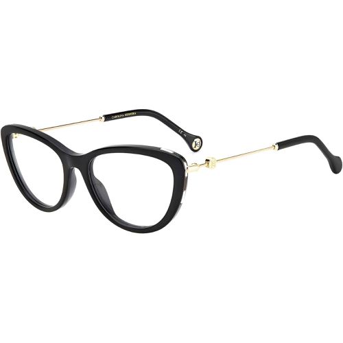 Women's Eyeglasses - Black Full Rim Frame Demo Lens / CH 0021 807 - Carolina Herrera - Modalova