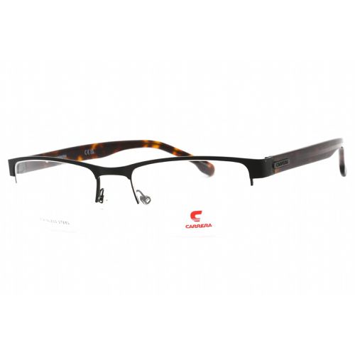Men's Eyeglasses - Black Half Rim Rectangular Frame / 8888 0807 00 - Carrera - Modalova