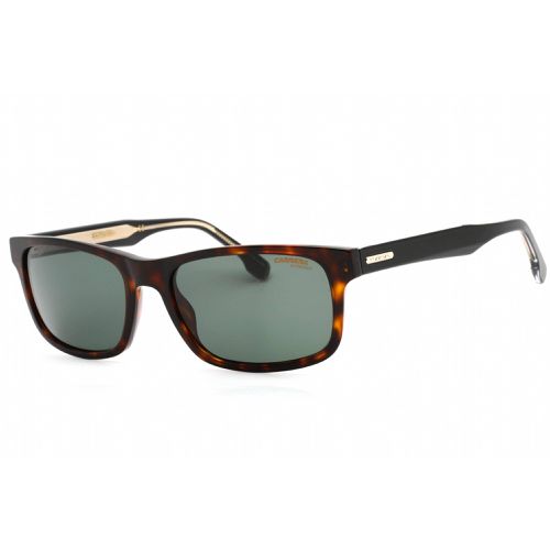 Men's Sunglasses - Havana Full Rim Frame Green Lens / 299/S 0086 QT - Carrera - Modalova